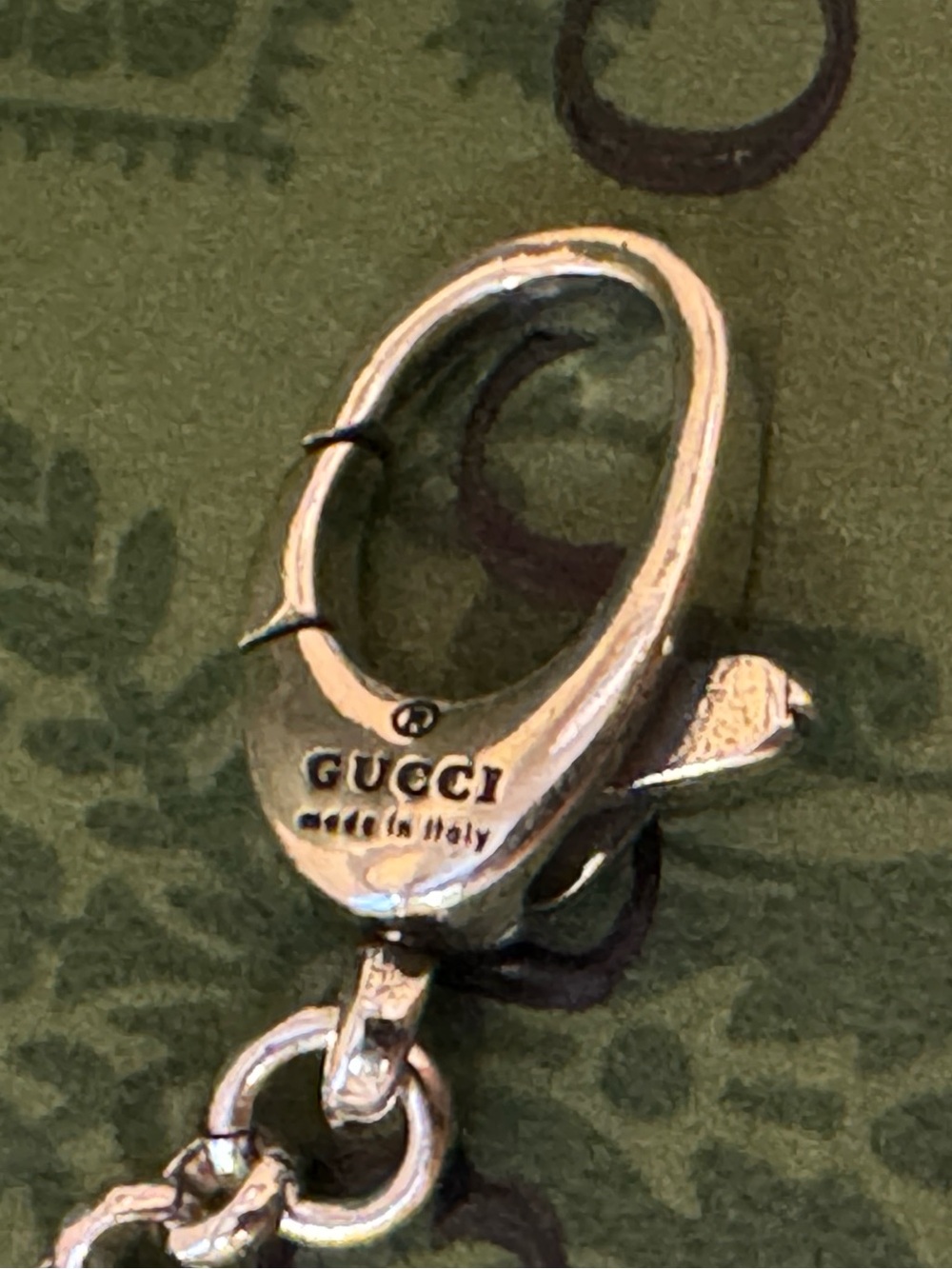 Gucci Silver Key Charm Bracelet - Silver - Picture 5 of 10